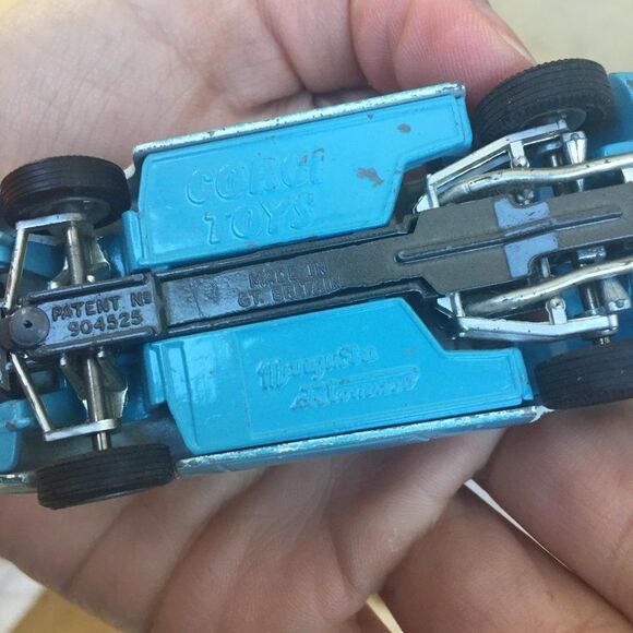 Vintage 1970 Corgi Toys 271, Ghia 5000 Mangusta Toy Car - Picture 8 of 10